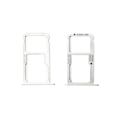 Tiroir sim / sd huawei mate 9 (mha-l09) argent | Huawei - Hi