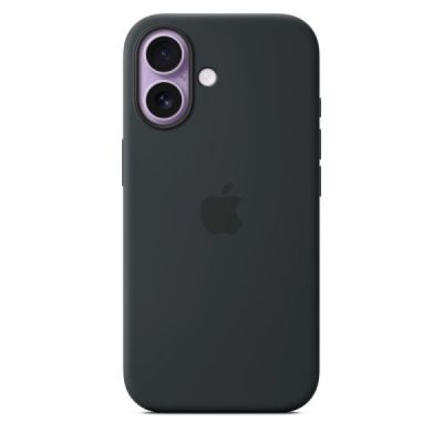 Apple Coque Silicone MagSafe iPhone 17 Noir - Neuf