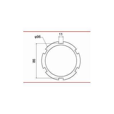 Douille à ergots pour rotules-spécial Mercedes-Sprinter