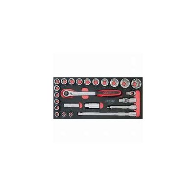 Module de douilles et accessoires ULTIMATE 1/2'', 24 pièces
