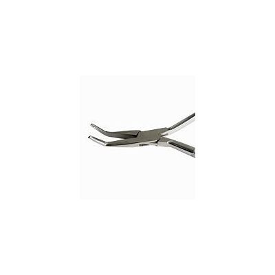 Pince à bec courbé VDE 200 mm