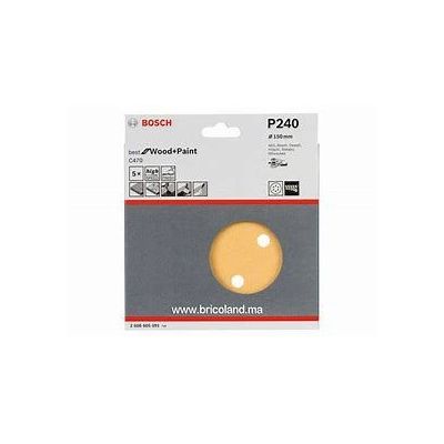 Bosch Accessories 2608605091 Disque abrasif 5 pièces 150 mm