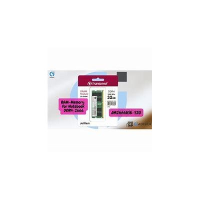 Transcend 4GB DDR4 2666 SO-DIMM 1Rx8 512Mx8 CL19 1.2V