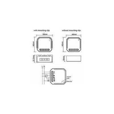 Smart WiFi Roller Shutter Timer MRS100 ( 4 pack)