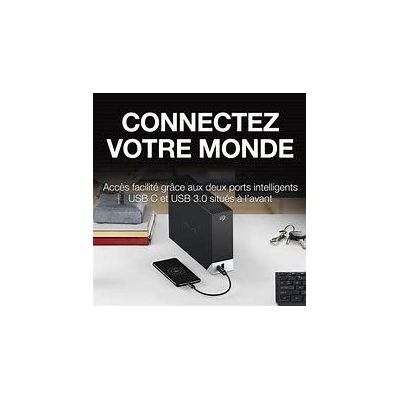 Disque Dur Externe Seagate ONE TOUCH 1To Noir