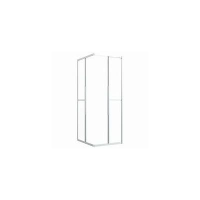 vidaXL Shower Cabin Frosted ESG 80x70x180 cm