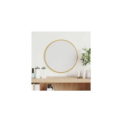 vidaXL Wall Mirror Gold 80x50 cm