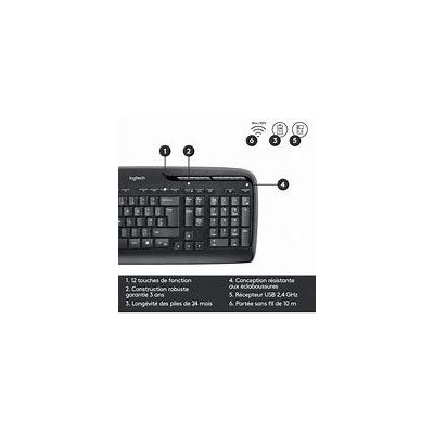 MK330 CLAVIER+ SOURIS