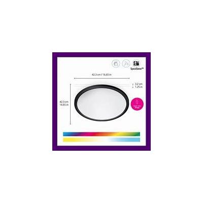 Luminaire Connecté B 22-65K - RGB Noir