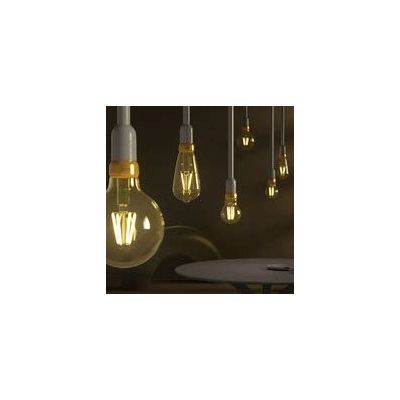 2x Ampoules connectées Wifi - E27 - Vintage Filament - 2200