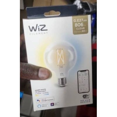 Lampe LED Filament transparent G95 E27 - WiZ Connected