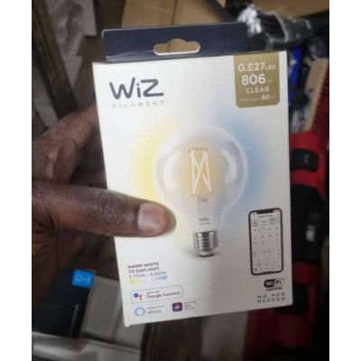 Lampe LED Filament transparent G95 E27 - WiZ Connected