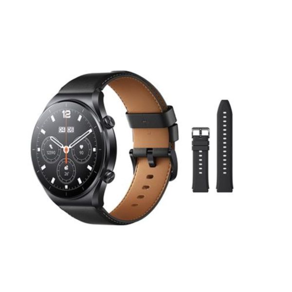 Montre Connectée Mixte Xiaomi Watch S1 GL MIWATCHS1B - Bracelet Silicone Noir