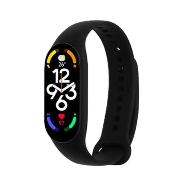Montre Connectée Homme Xiaomi Mi Smart Band 7 MIBAND7N - Bracelet Silicone Noir