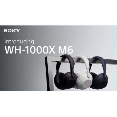 Casque Arceau sans fil Sony WH1000XM6 avec réduction active