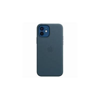 Apple Coque Leather MagSafe iPhone 12 (Pro) - Baltic Blue