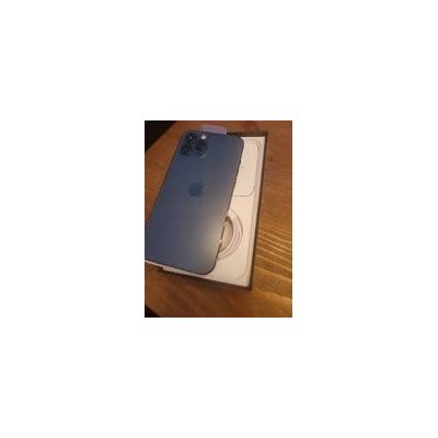 Cas Cuir Apple iPhone 12 Pro Max Bleu Baltique