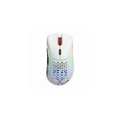 Model D- Souris Gaming - Blanche Matte