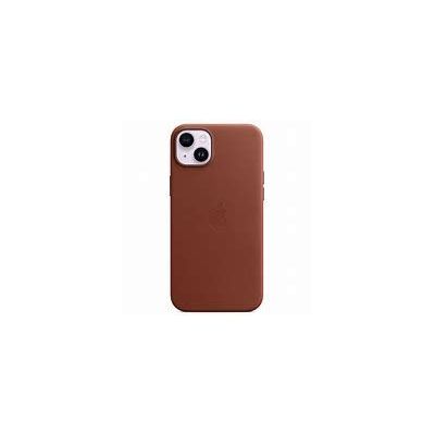 iphone 14 leather case umber
