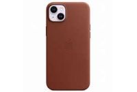 iphone 14 leather case umber