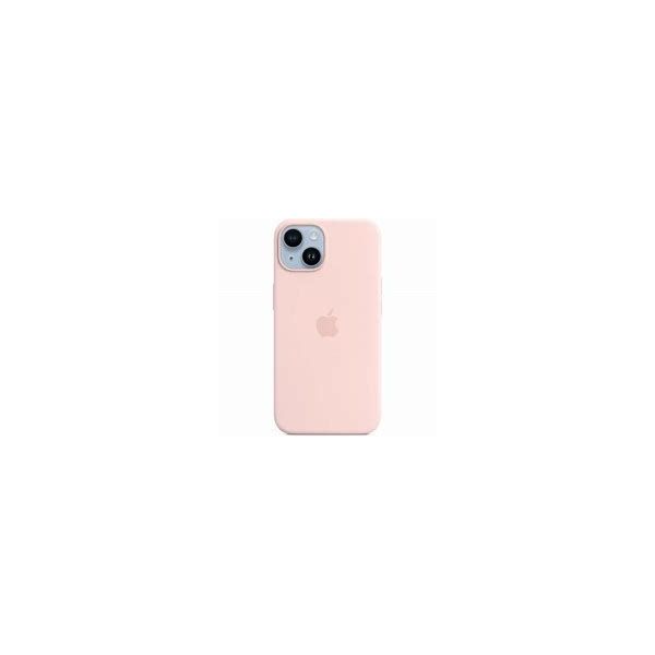 iphone 14 silicone case chalk pink