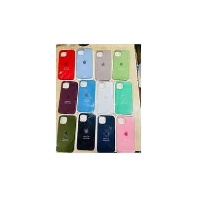 iphone 14 silicone case red