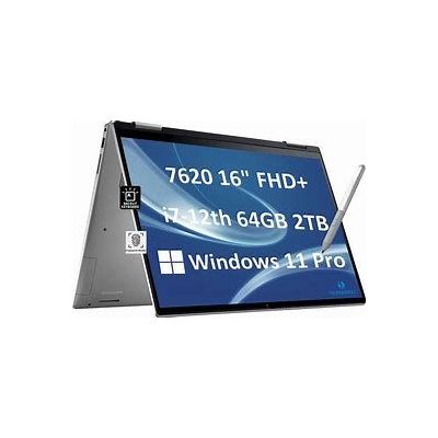 inspiron 16 2 en 1 i7-1260p 16go, 512go ssd/intel iris xe w1