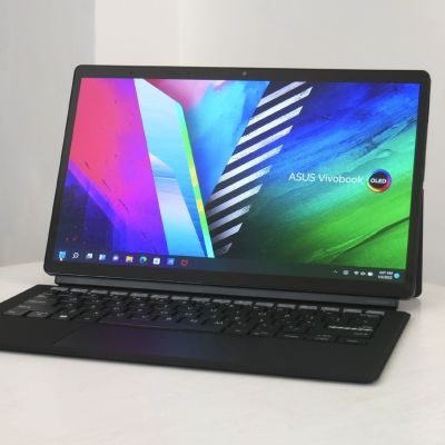 Vivobook 13 Slate OLED (T3300) 2-en-1 + Clavier - T3300KA-LQ031WS - Noir   Intel Pentium N6000 4go/128GB eMMC