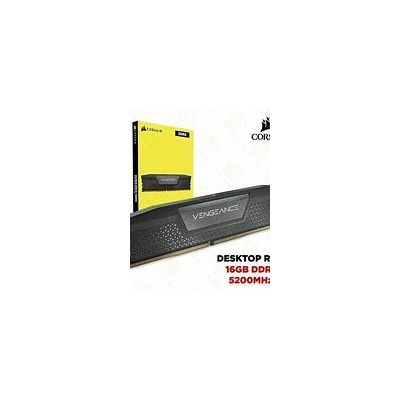 Corsair Vengeance
16GB 2X8GB 5200MHz CL4O