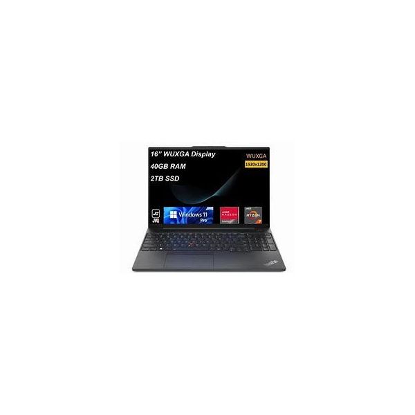 Lenovo thnikpad E16 16 pouces rayzen 5 7th gen 2.90 GHZ