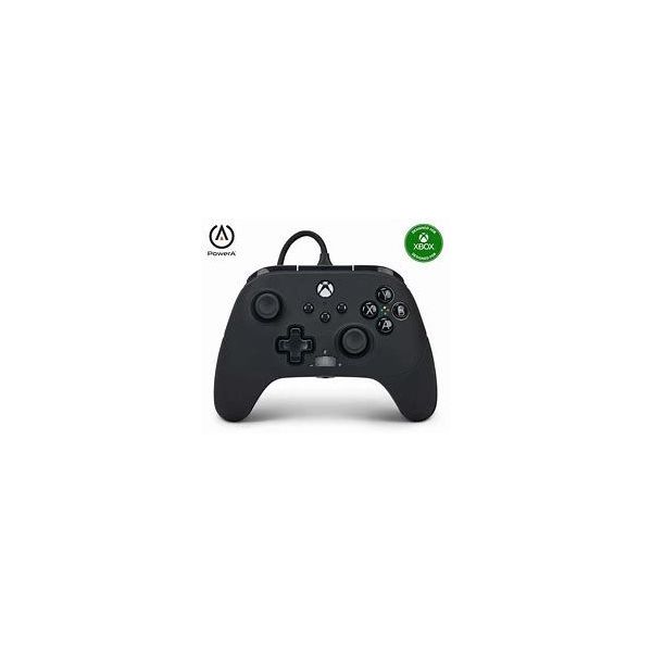 powera - fusion pro 3 wired controller for xbox series x|s - black