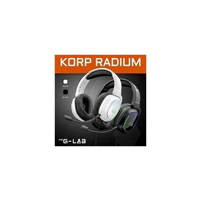 the g-lab korp 200g casque gamer avec micro, son stéréo