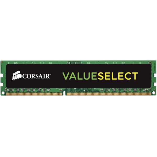 Corsair CMV4GX3M1A1600C11 Value Select 4GB (1x4GB) DDR3 1600 Mhz CL11 Mémoire pour ordinateur de bureau