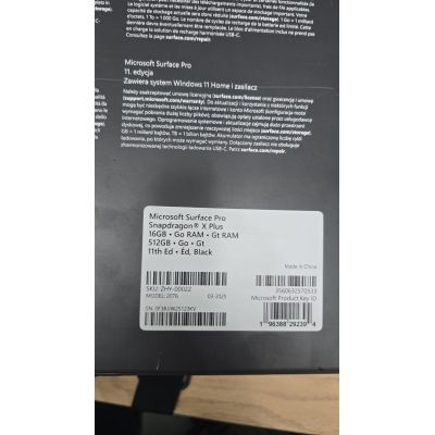 Microsoft Surface Pro – Snapdragon X Plus (16GB RAM / 512GB)