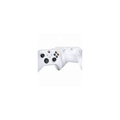 microsoft - xbox wireless controller  - robot white