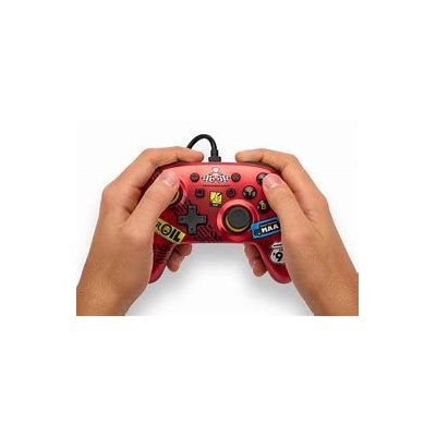 nintendo switch nano wired controller red