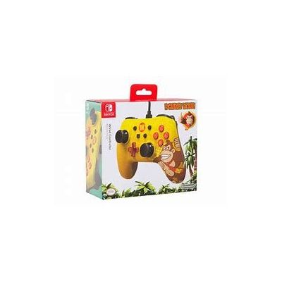 nintendo switch wired controller donkey kong yellow