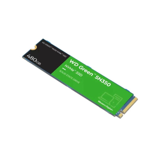 WD Green SN350 - 480 Go NVMe™ SSD - Bleu