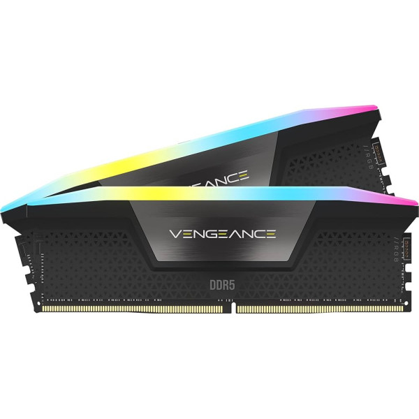 Vengeance RGB DDR5 32 Go (2 x 16 Go) 5600 MHz CL40 - Noir