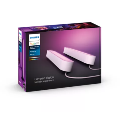 Play Light Bar - Blanc - White & Color Ambiance x2