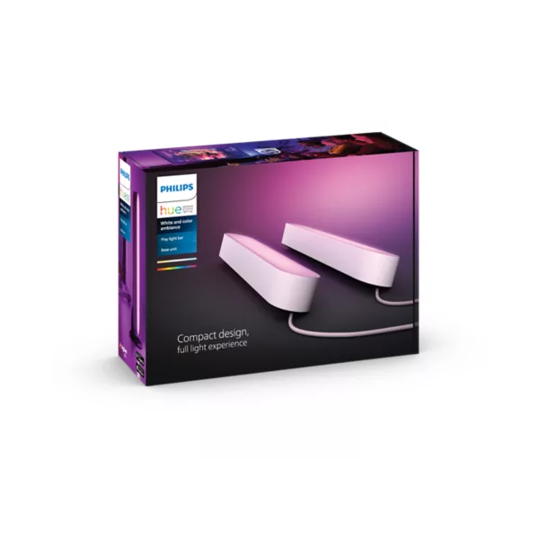 Play Light Bar - Blanc - White & Color Ambiance x2