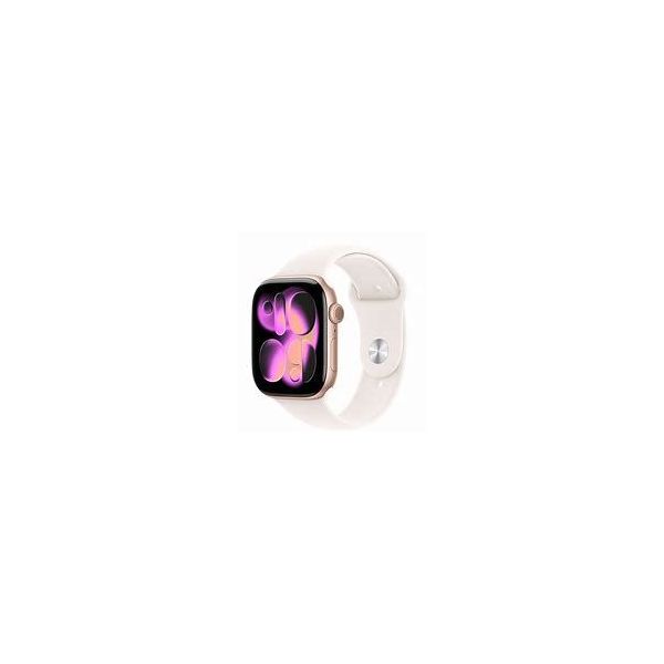 apple | watch series 11 gps + cellular - 42mm space grey aluminium - sport band (s/m)
