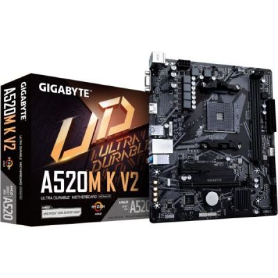 motherboard amd socket am4 a520m-k v2