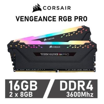 corsair kit d'éclairage vengeance rgb pro - noir