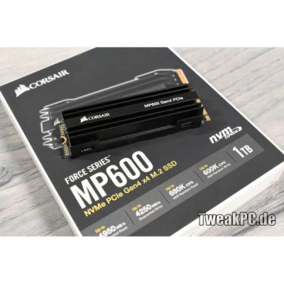 corsair mp600, force series ultrarapides gen 4 pcie x 4, nvm
