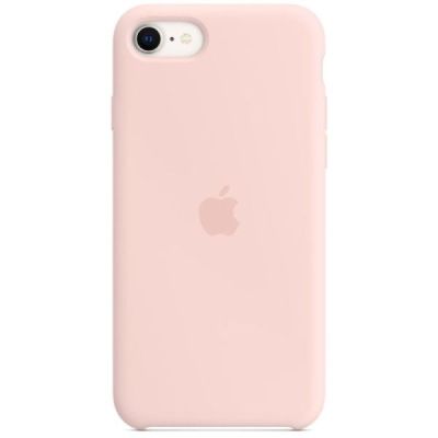 iphone se silicone case chalk pink
