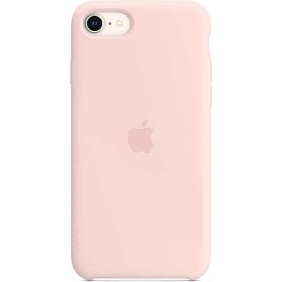 iphone se silicone case chalk pink