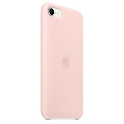 iphone se silicone case chalk pink