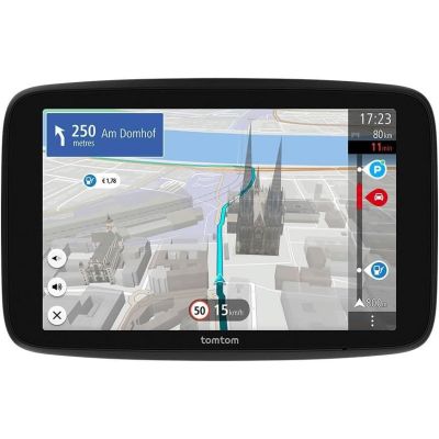 tomtom go navigator car sat nav (extra-large 7" screen, real