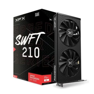 xfx speedster swft 210 amd radeon™ rx 7600 core edition